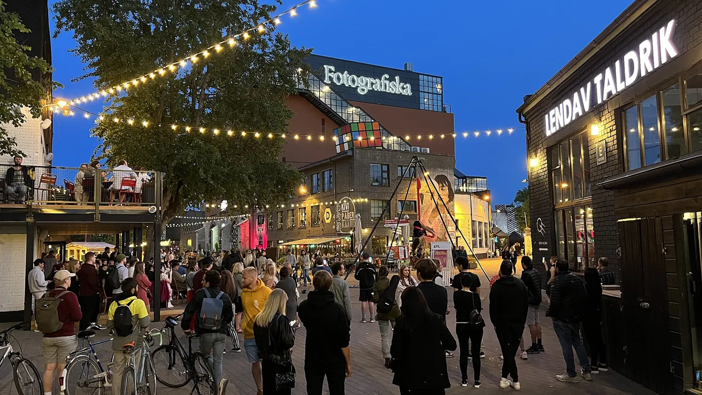 Cafés and restaurants in the Telliskivi Creative City, Tallinn